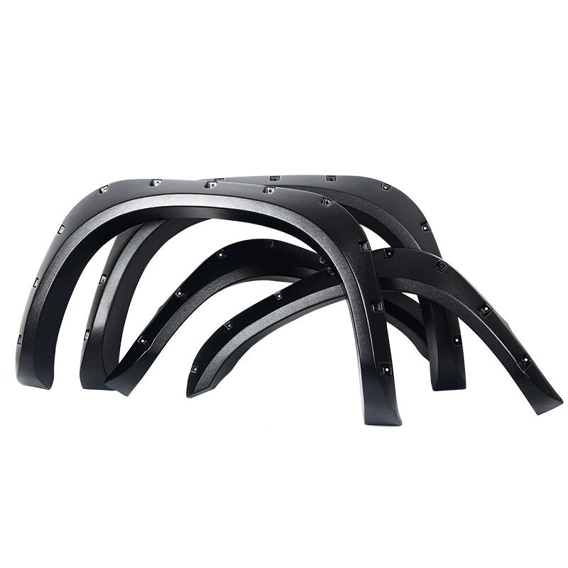 Fender Flares Compatible with 2002-2024 Dodge Ram 1500, Matte Black Wheel Arch Cover Protector, Set of 4