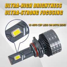 Load image into Gallery viewer, NEW LED Headlight Bulbs, H11/H9/H8/H4 Compatible, 240W 50000LM 6000K (2-Pack)