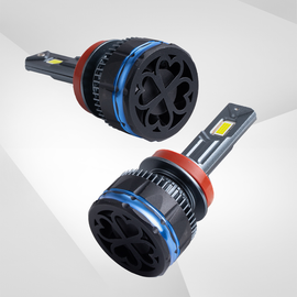 XT19 LED Headlight Bulbs, H11/H4/9005 (HB3)/9006 (HB4) Compatible, 240W 55000 LM 6000K (2-Pack)