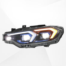 Load image into Gallery viewer, Applicable to 2013-2018 BMW 3 Series F30 LED Headlight Assembly Upgrade Version, Blue Frame Lens, Streamer Turn Signal