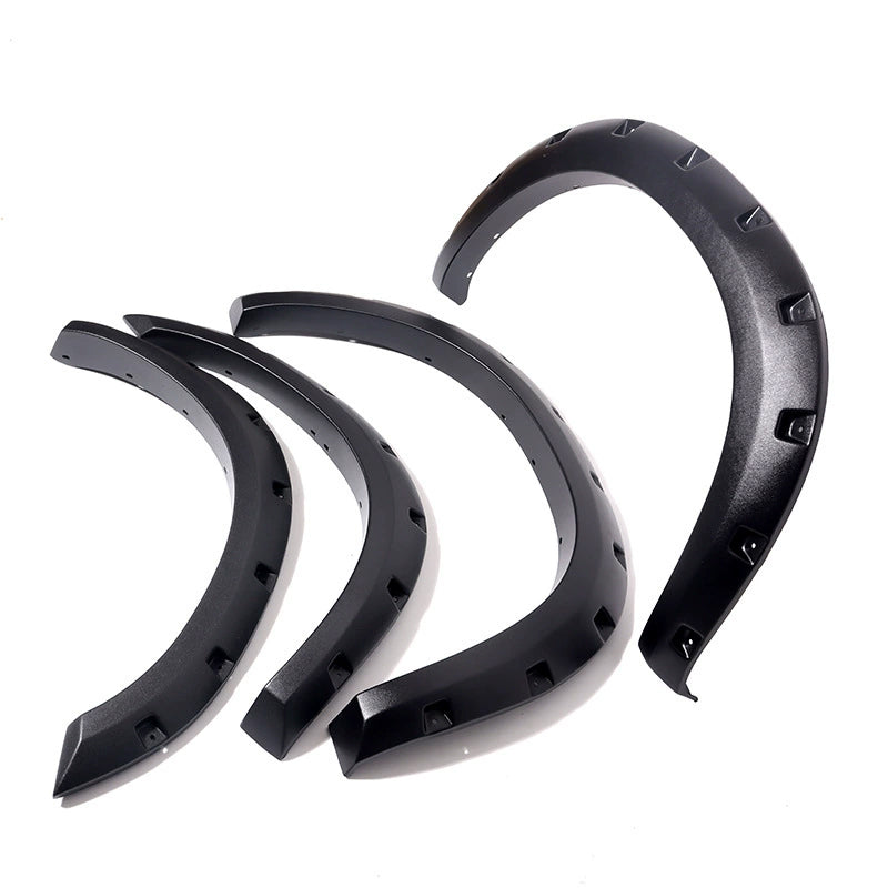 Fender Flares Compatible with 2002-2024 Dodge Ram 1500, Matte Black Wheel Arch Cover Protector, Set of 4