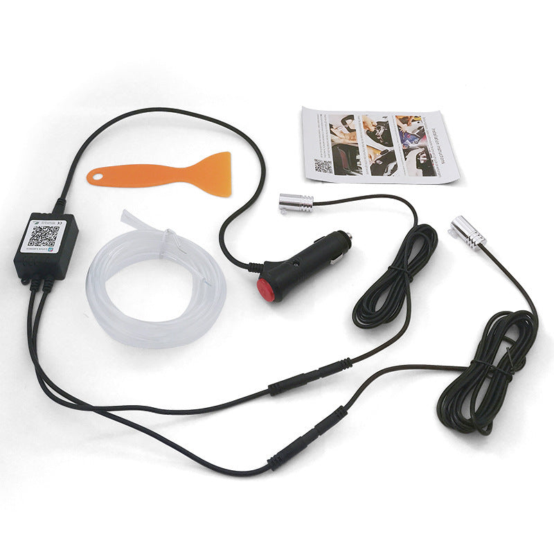 2019 2020 2021 Tesla Model 3 Y Interior Car Neon Lights (Center Consol AmanCarport