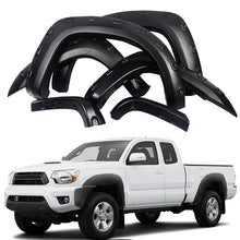 Load image into Gallery viewer, Fender Flares for 2005-2023 Toyota Tacoma , Pocket-Riveted Style ABS Thermo Plastic, Matte Black