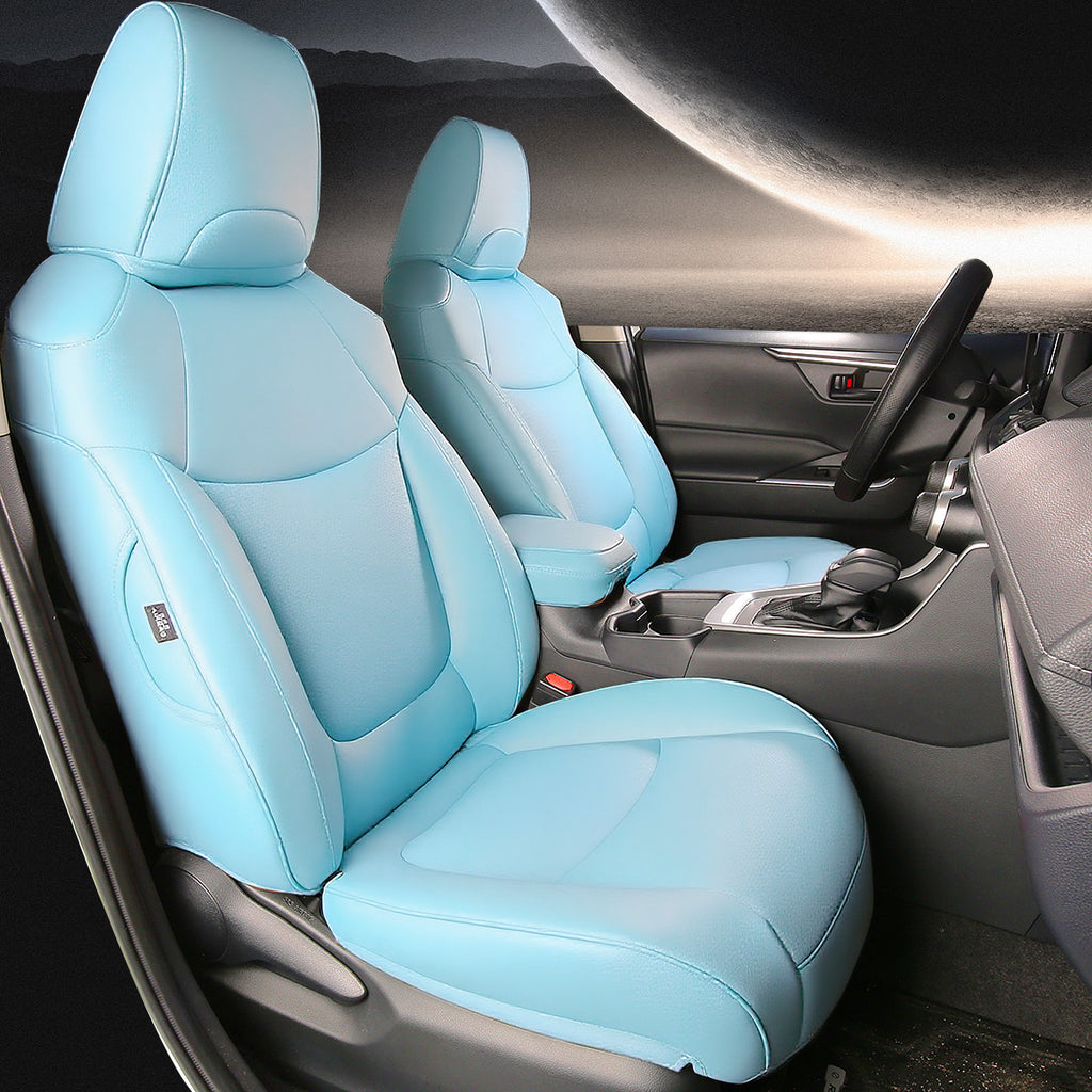 Custom Leather Seat Covers Full Set for Toyota RAV4 (2019–2025)