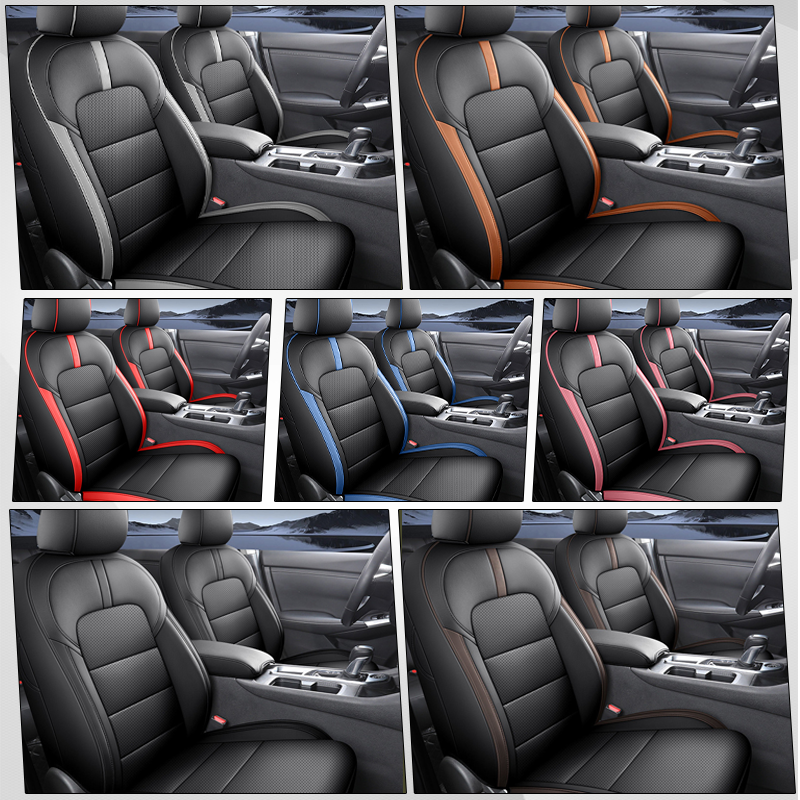 Custom Fit Leather Seat Covers for Nissan Sentra 2020-2025 - Airbag Compatible