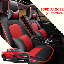Load image into Gallery viewer, Custom Fit Leather Seat Covers for Ford Ranger (2019–2024) – Full Set by Amancarport