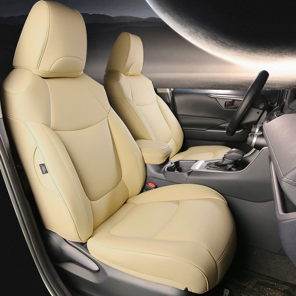 Custom Leather Seat Covers Full Set for Toyota RAV4 (2019–2025)