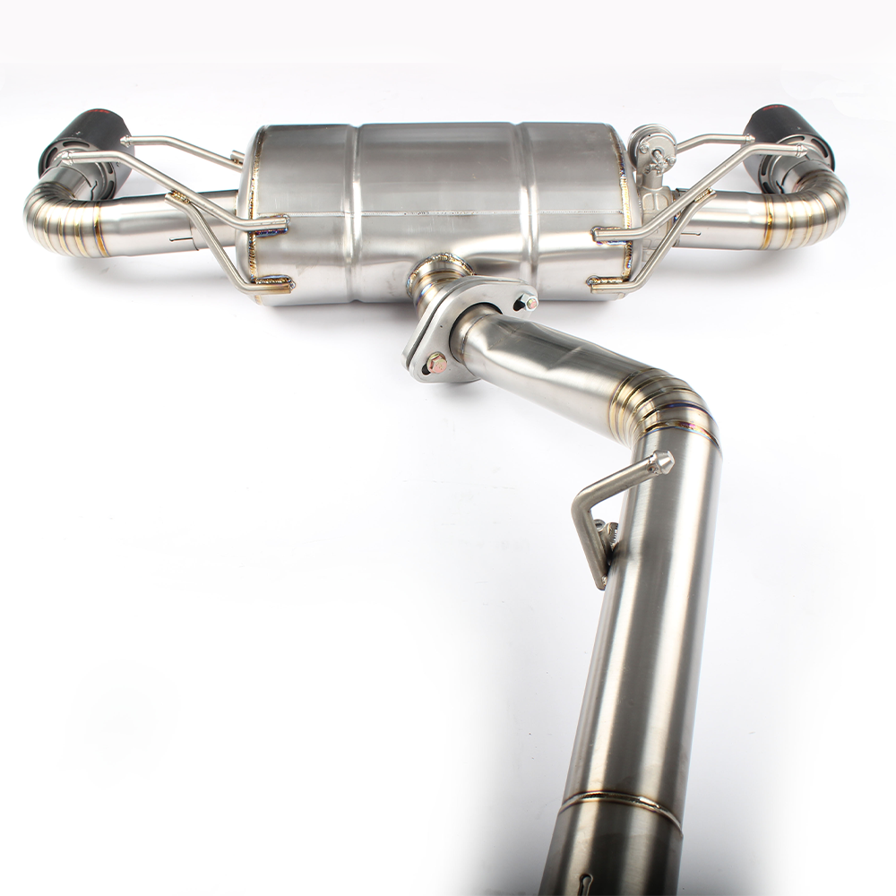 For 2013–2016 FR-S / BRZ 2.0L Catback Exhaust – Dual Exit, Valved, Stainless/Titanium