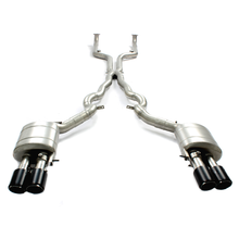 Load image into Gallery viewer, For BMW M5 F10 2012–2016 Performance Exhaust System – Front Pipe + Mid & Rear Section, Stainless Steel/Titanium, with Valves