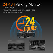 Load image into Gallery viewer, 2025 New 4K Dash Cam Front and Rear with WiFi & GPS, Mini Hidden Car Camera Recorder