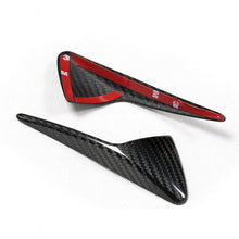 Load image into Gallery viewer, Real Carbon Fiber Side Camera Covers for Tesla Model 3/Y (2017-2024) – Turn Signal Covers (2PCS)