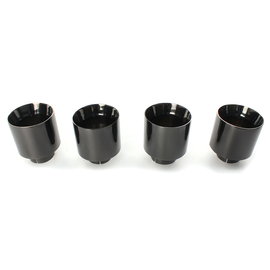 Chrome Exhaust Tip 4''/5'' – Slant/Straight Cut for Dodge Charger & Ford Mustang