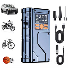 Load image into Gallery viewer, Amancarport 4 In 1 Car Jump Starter with Tire Inflator and USB Power Bank
