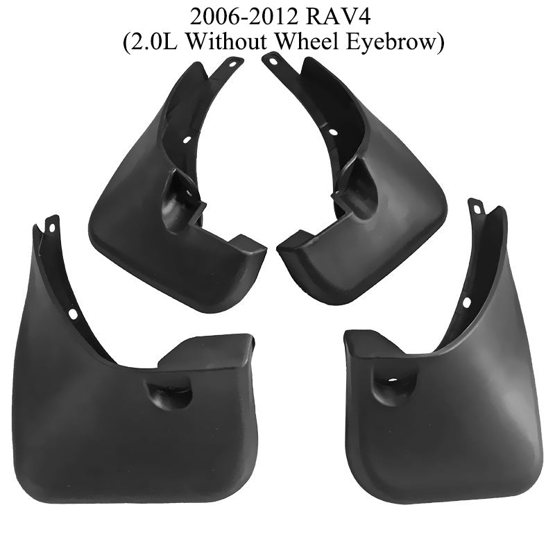 Mud Flaps Compatible with Toyota RAV4 (2000-2024) - Front & Rear Splash Guards, 4PCS/Set