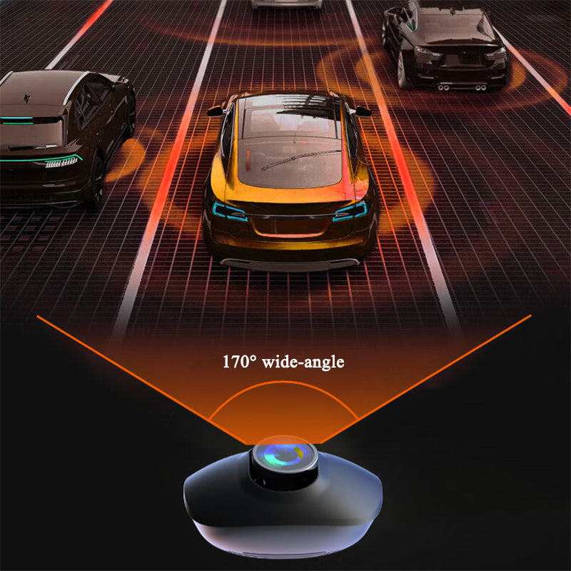 Dash Camera Kit 4K Resolution with Front, Rear Cameras, GPS