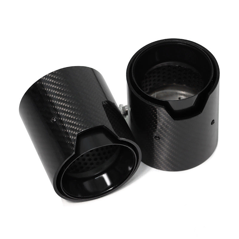 Suitable for BMW 3 Series 4 Series 320d/330i/330e/425 G20/G21/G23 Carbon Fiber Exhaust Tailpipe