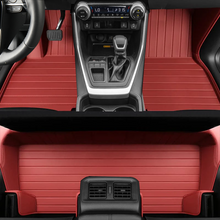 Load image into Gallery viewer, Special for Toyota RAV4(2013-2024) Leather Floor Mat Fully Surrounded By All-Weather Floor Mat