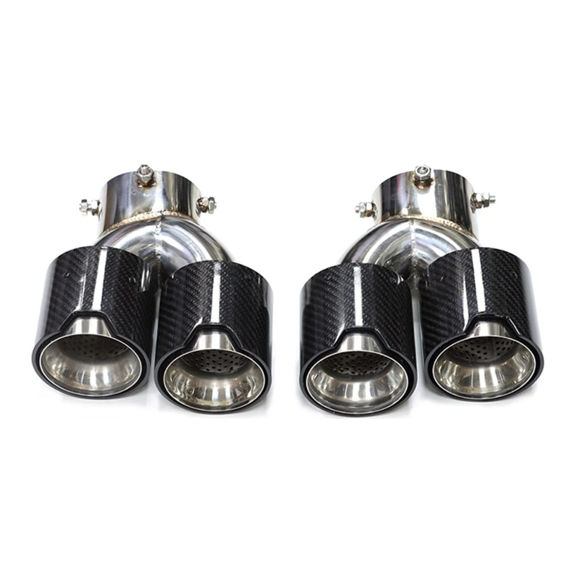 Carbon Fiber Dual Exhaust Tips for BMW M2/M3/M4 3 Series G20/G21/G23/G42 (2019+)