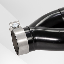 Load image into Gallery viewer, NEW Dual Slant-Cut Stainless Steel Exhaust Tip – 3" Inlet, 8.27" Outlet, 16" Long Universal Bolt-On Exhaust Pipe