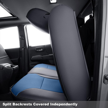 Load image into Gallery viewer, Custom Luxury Leather Car Seat Covers for Toyota Tacoma Crew Cab (2016-2023)
