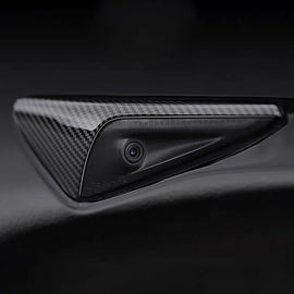 Real Carbon Fiber Side Camera Covers for Tesla Model 3/Y (2017-2024) – Turn Signal Covers (2PCS)