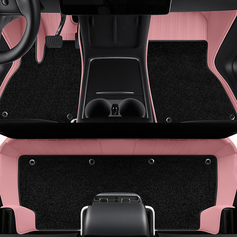 Special for Tesla Model S 2012-2024 360° Full Wrap All-Weather Leather Floor Mat