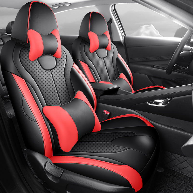 Custom Luxury Leather Seat Covers Full Set for Hyundai Elantra (2011–2025)