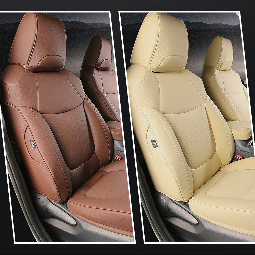 Custom Leather Seat Covers Full Set for Toyota RAV4 (2019–2025)