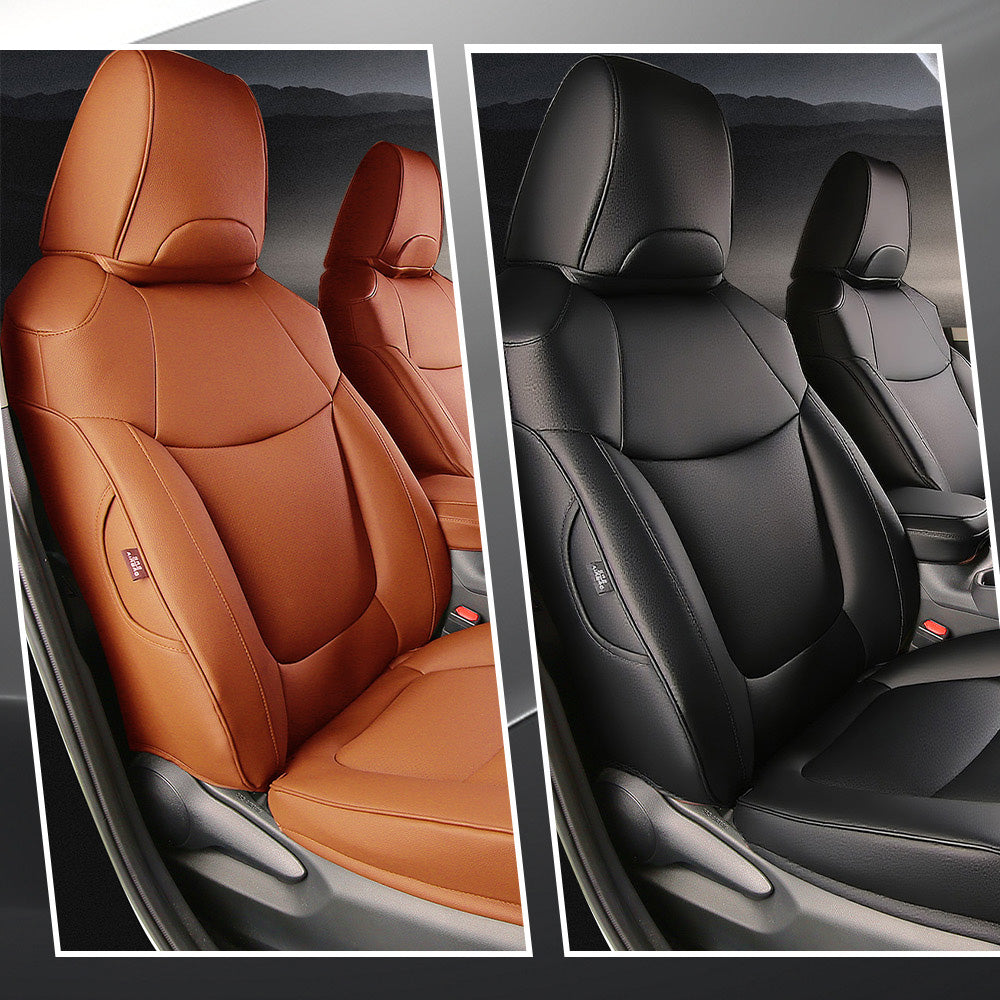 Custom Leather Seat Covers Full Set for Toyota RAV4 (2019–2025)