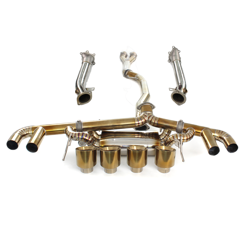 For Nissan GTR R35 2008–2023 Titanium Valved Exhaust System – Full Turbo-Back Upgrade