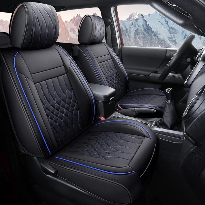 Custom Fit Leather Car Seat Covers Full Set For Nissan Frontier (2005-2025)