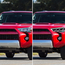 Load image into Gallery viewer, 2014–2024 Toyota 4Runner LED Triple Headlights Assembly with Sequential Turn Signals & Start-up Animation (Pair)