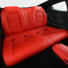 Load image into Gallery viewer, Custom Leather Seat Covers for Ford Mustang Coupe (2015–2025) – Full Set, Sporty Fit