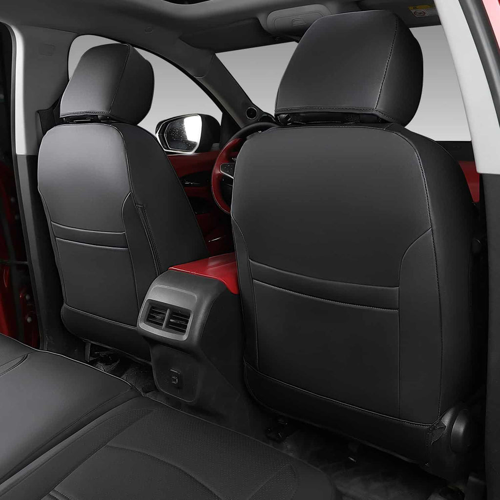Custom Leather Leather Car Seat Covers Full Set Special for Chevy Equinox(2018-2024)