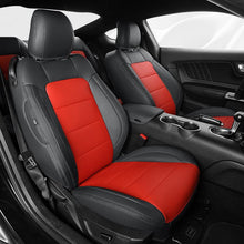 Load image into Gallery viewer, Custom Leather Seat Covers for Ford Mustang Coupe (2015–2025) – Full Set, Sporty Fit