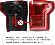 Load image into Gallery viewer, 2015–2020 Ford F-150 LED Tail Lights with Starting Animation, Smoked Lens, DOT Approved (Pair)