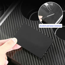 Load image into Gallery viewer, Real Carbon Fiber Center Console Trim Panel Cover For Tesla Model 3 Y