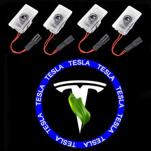 Load image into Gallery viewer, Car Door Lights for Tesla Model 3/Y/X/S Logo Projector,LED Welcome Lights