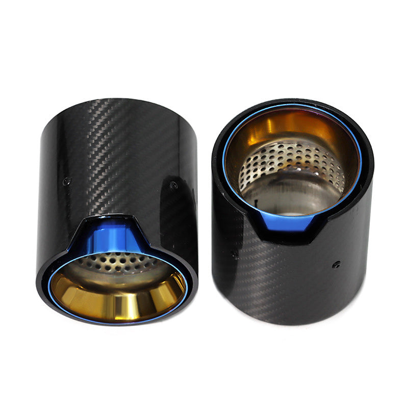 Suitable for BMW 3 Series 4 Series 320d/330i/330e/425 G20/G21/G23 Carbon Fiber Exhaust Tailpipe