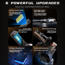 Load image into Gallery viewer, HGH POWER LED Headlight Bulbs, H11/H4/9005 (HB3)/9006 (HB4) Compatible, 140W 65800 LM 6000K (2-Pack)