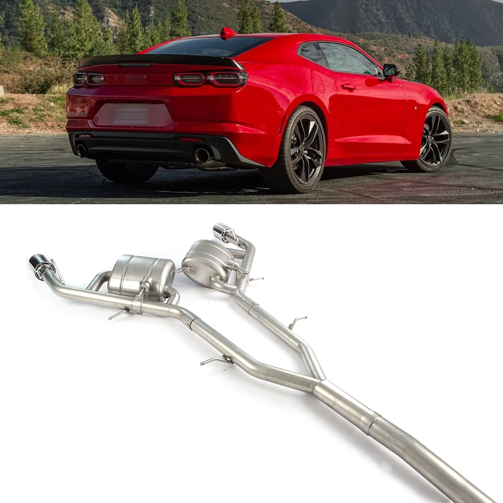 Catback Exhaust for 2017–2020 Camaro 2.0 Turbo LT / 1LS / 1LT / 2LT | Stainless or Titanium