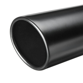 Universal Diesel Truck Angled Black 4 inch Inlet 5 inch Outlet Exhaust Tip Stainless Steel