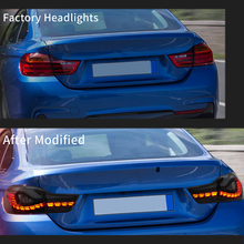 Load image into Gallery viewer, Suitable for BMW 4 Series/M4 (2014-2019, F32/F36/F82) LED Dragon Scale Tail Light Assembly