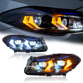 Suitable for BMW 5 Series F10/F18 LED Retrofit Dual Beam Lens Headlight Assembly 2011-2017 – Factory HID Models Only