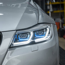 Load image into Gallery viewer, Applicable to 2005-2012 BMW 3 Series E90 LED Lens Headlights Assembly Upgrade Version, Streamer Turn Signal