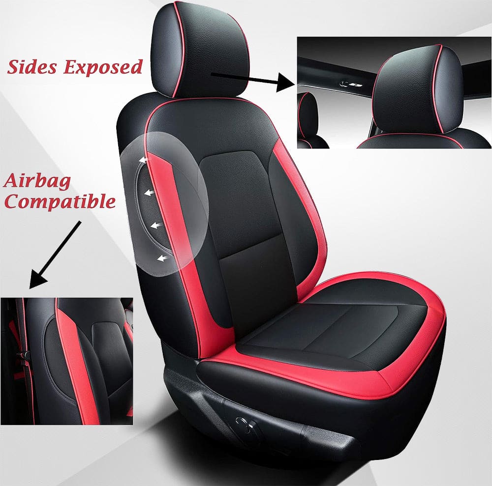 All-inclusive Luxury Premium Leather Car Seat Cover Special For Ford F150 (2015-2023), F250 (2017-2023)