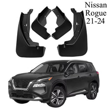 Load image into Gallery viewer, Mud Flaps for Nissan Rogue 2021-2024 - 4-Piece Front & Rear Mud Splash Guard Kit