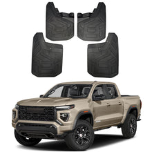 Load image into Gallery viewer, Mud Flaps for GMC Canyon (2023-2024) - 4-Piece Front and Rear Splash Guards Set