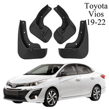 Load image into Gallery viewer, Mud Flaps for 2008-2022 Toyota Vios - Front & Rear Splash Guards (4 Pcs)