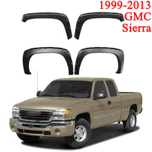 Load image into Gallery viewer, Front & Rear Fender Flares Kit – Compatible with 1999-2013 Chevy Silverado/GMC Sierra 1500, 2500HD, 3500HD